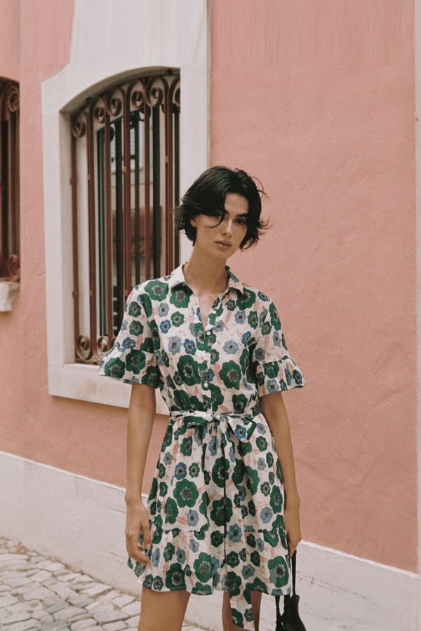 Trovata Birds of Paradise Martinique Dress