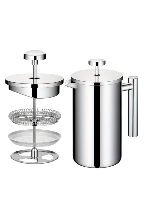 London Atelier Byproduct Stainless Steel Coffee Press