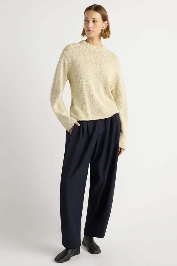 Modern Citizen Sonya Textured Organic Cotton Sweater