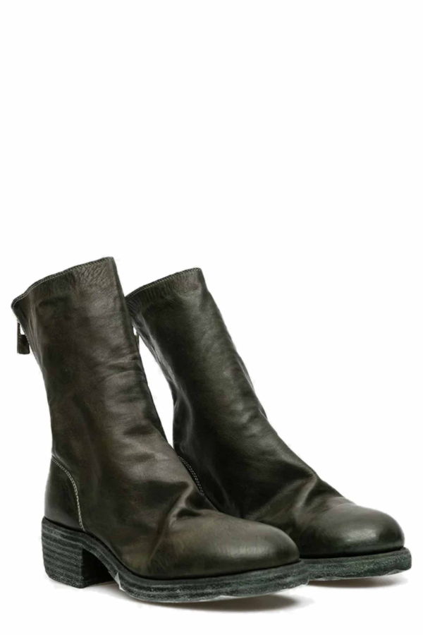Guidi 788Z Back Zip Boots - Green