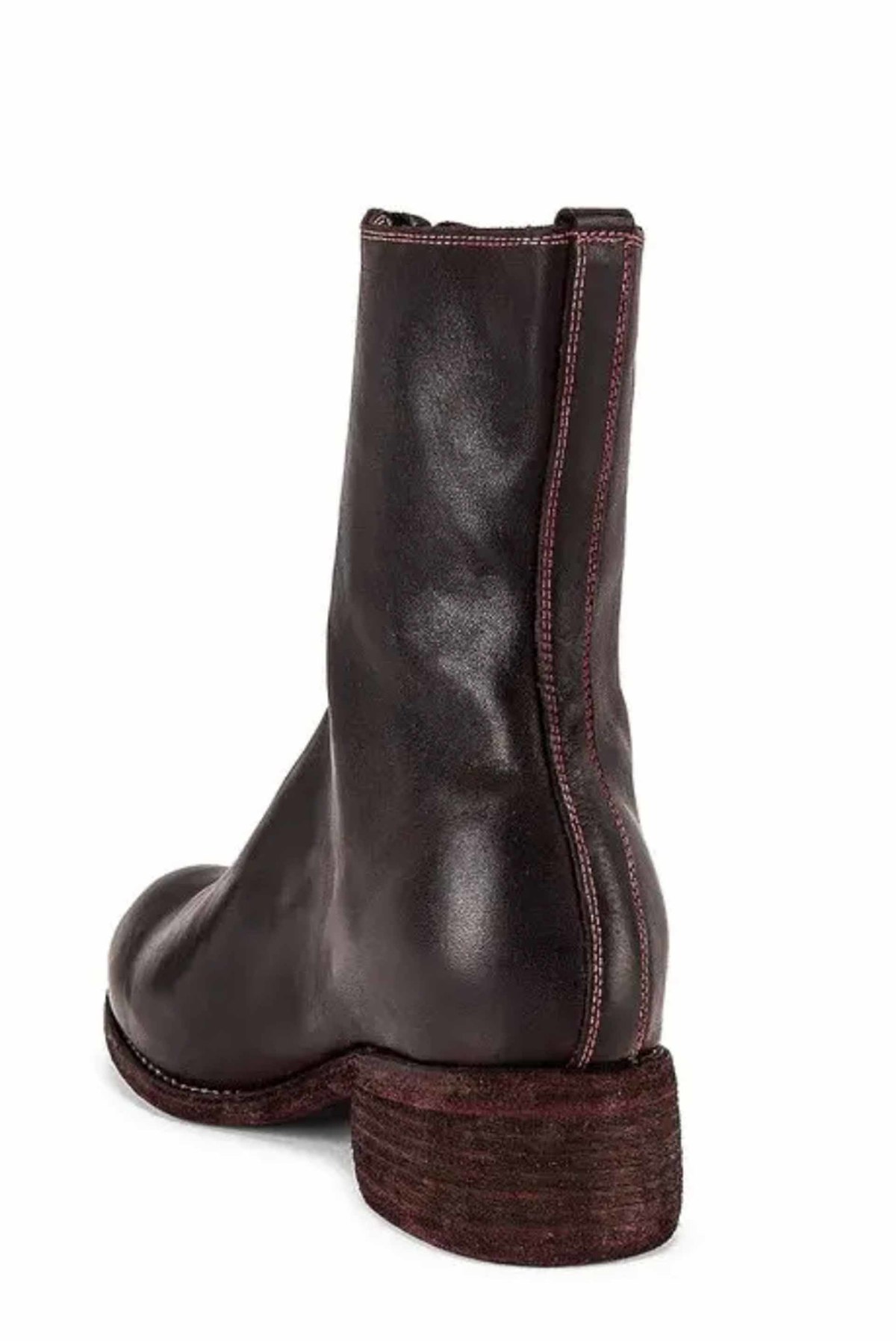 Guidi PL2 Front Zip Boot Burgundy - Image 3 of 8