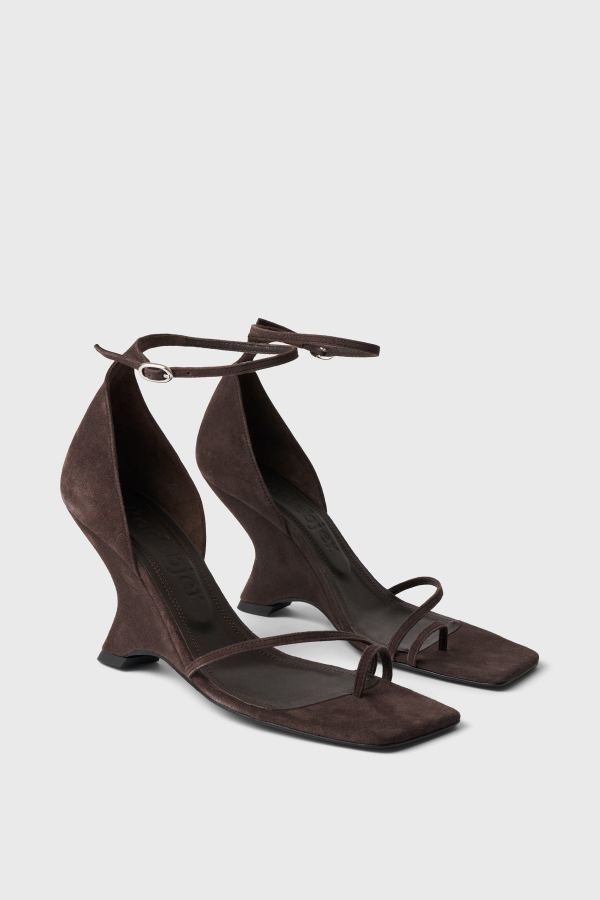 Rodebjer Samba Sandal Heel Sandals - Dark Brown