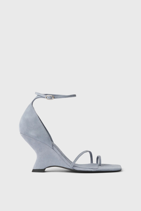 Rodebjer Samba Sandal Heel Shoes - Sky Blue