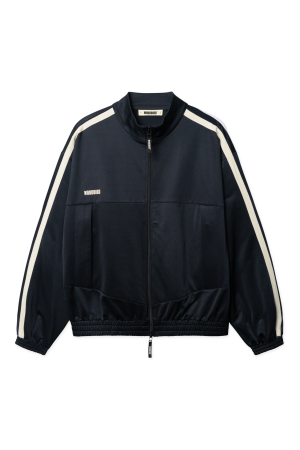 woodbird Chang Track Jacket - Black