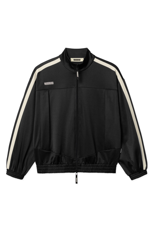 woodbird Poke Track Jacket - Black