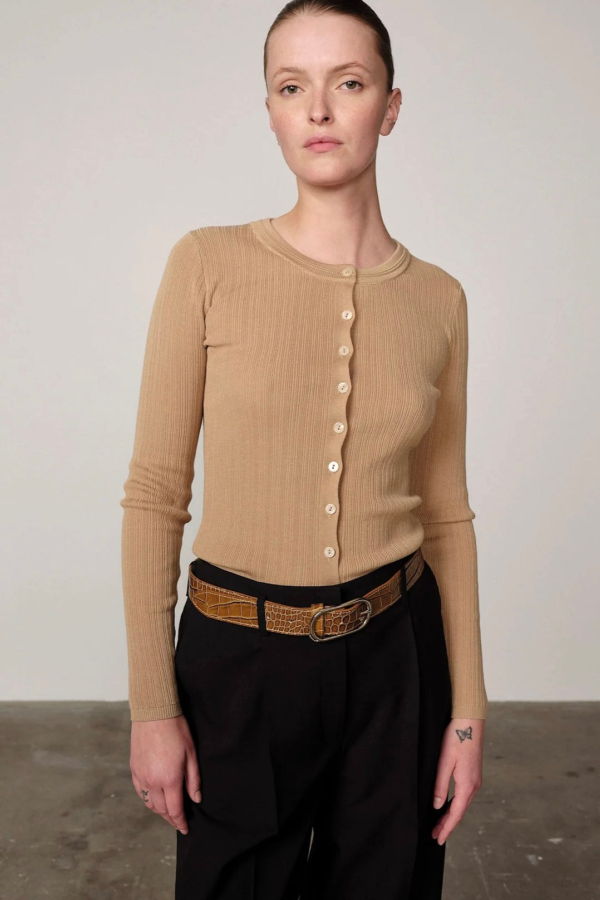 BIRGITTE HERSKIND Brooks Knit Top