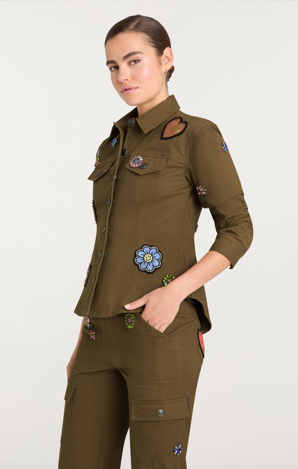 Cinq à Sept Retro Love Canyon Jacket - Image 2 of 6