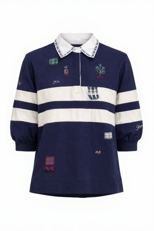 Sea NY Claira Rugby Shirt - Navy