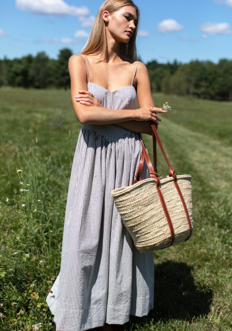 Emerson Fry Cotton Day Striped Dress