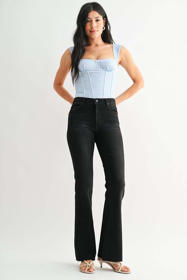 Just Black Denim The Fall Flare | Garmentory