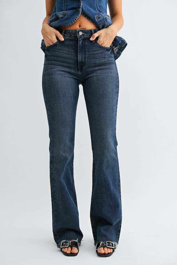 Just Black Denim The Fall Flare | Garmentory