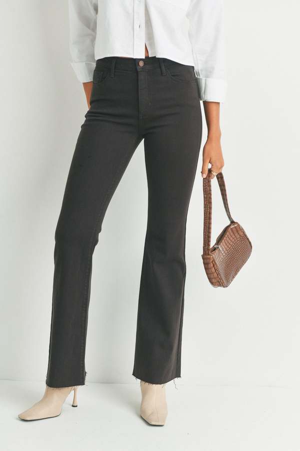Just Black Denim The Fall Flare | Garmentory