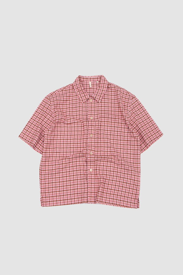 Sunflower Adam Over Shirt - Pink Check