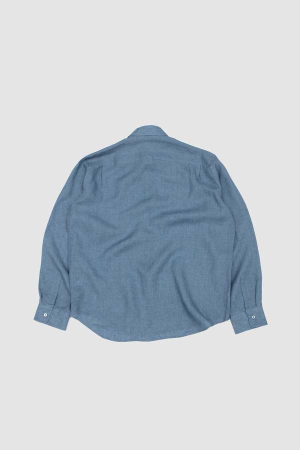 De Bonne Facture Artist Shirt Chambray Blue