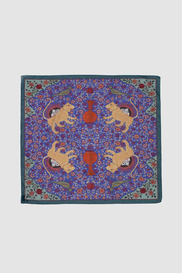 De Bonne Facture Ispahan Folk Pattern Bandana