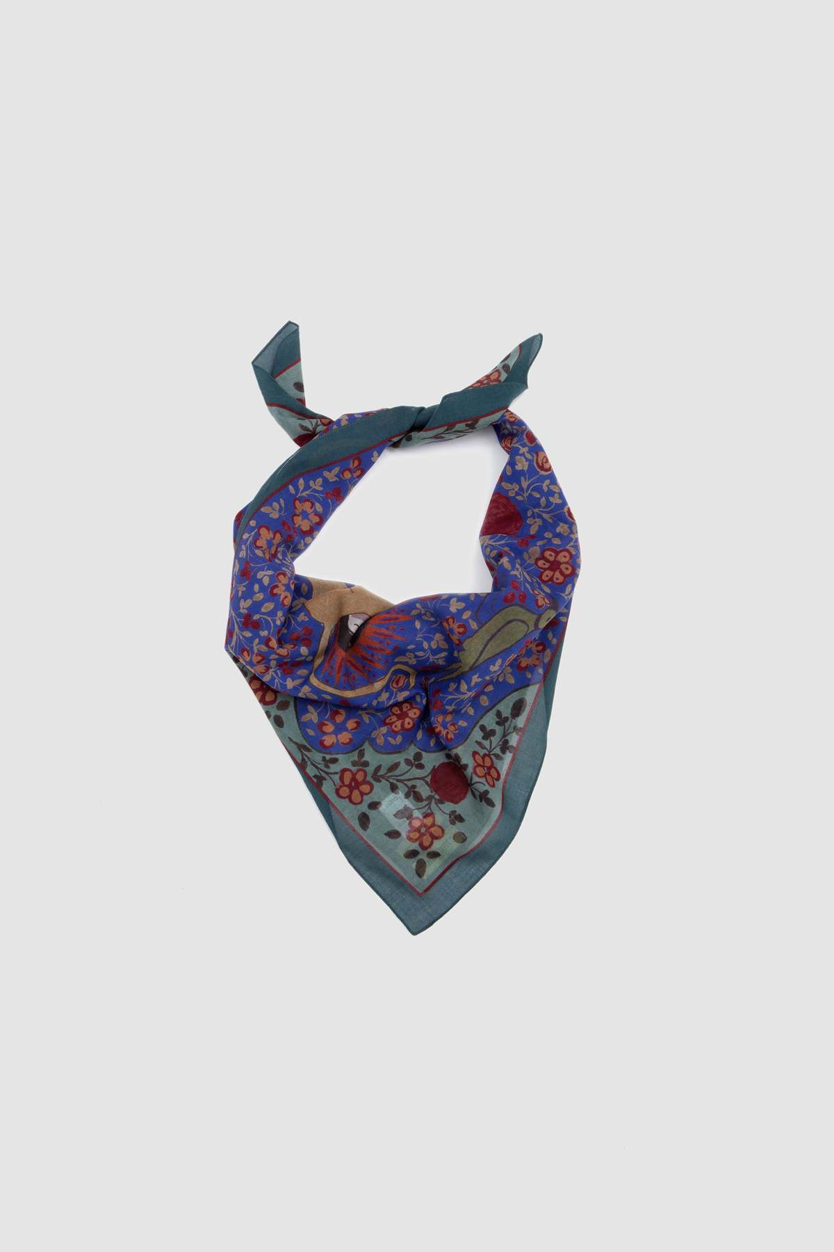 De Bonne Facture Ispahan Folk Pattern Bandana - Image 3 of 6