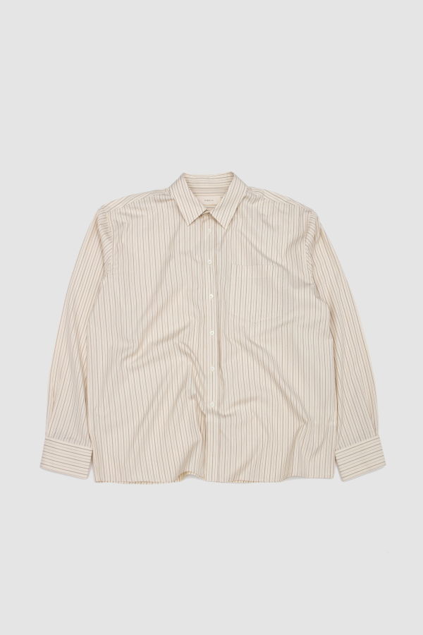 Jeanerica Byron Beige Stripe Shirt