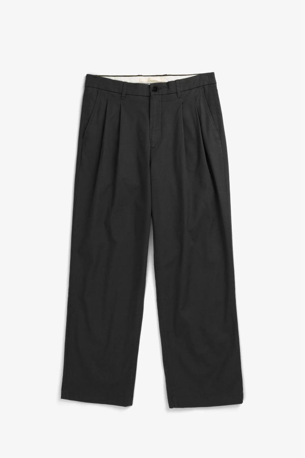 Norse Projects Hestur Relaxed Twill Pleated Trousers