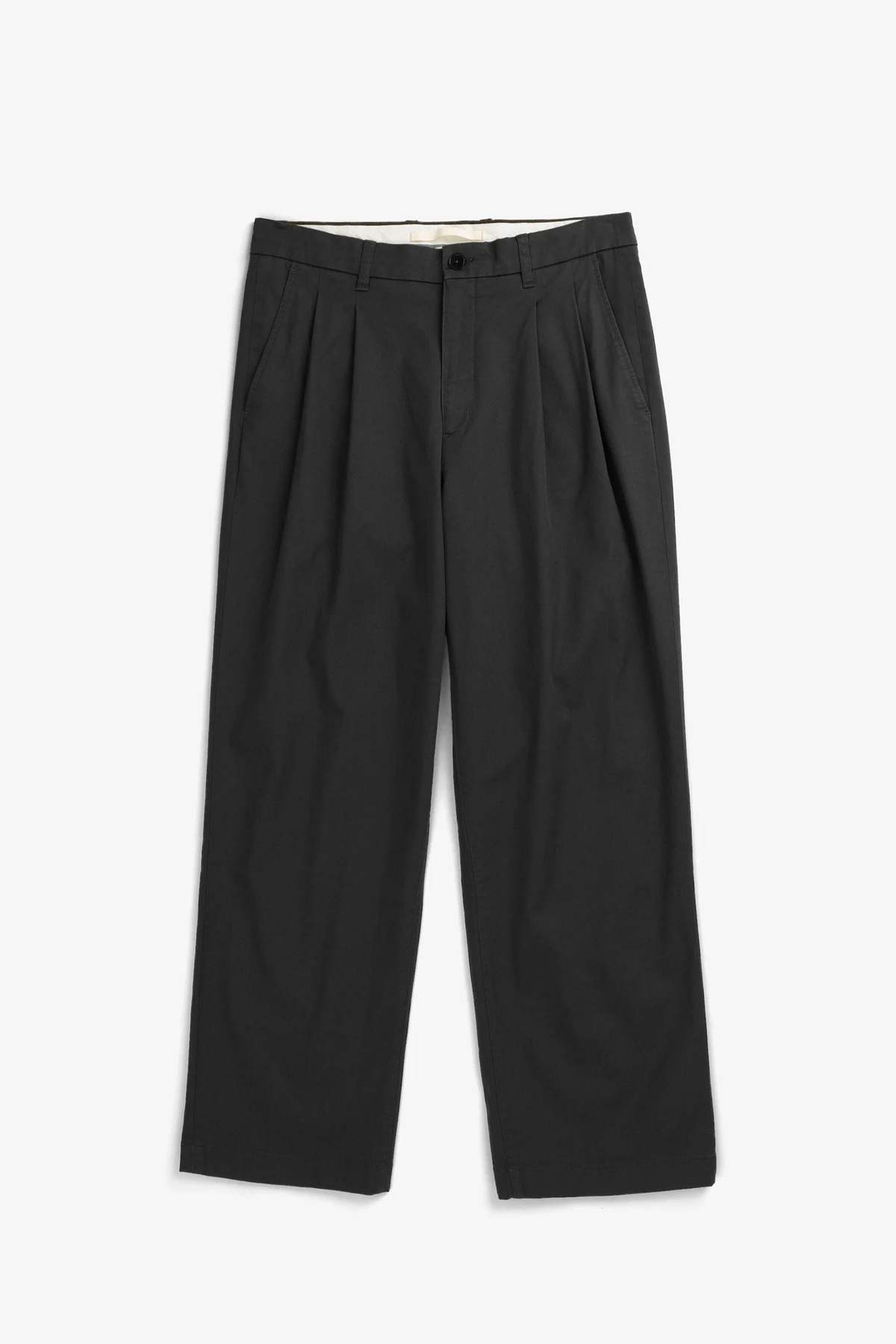 Norse Projects Hestur Relaxed Twill Pleated Trousers - Image 2 of 3