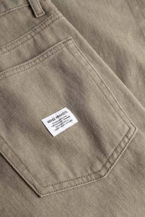 Norse Projects Korshavn Relaxed 5 Pocket Resist Dyed Twill Trousers