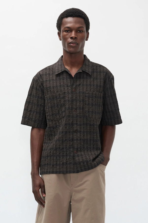 Norse Projects Mols Check SS Camp Shirt