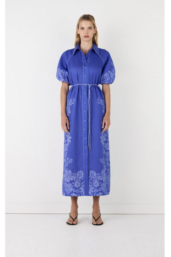 Hansen & Gretel Brioni Midi Dress - Baja Bloom
