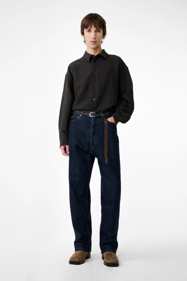Studio Nicholson Nostra Shirt - Coal