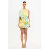acler Cotwall Mini Dress - Lemon Mist - Thumbnail 1