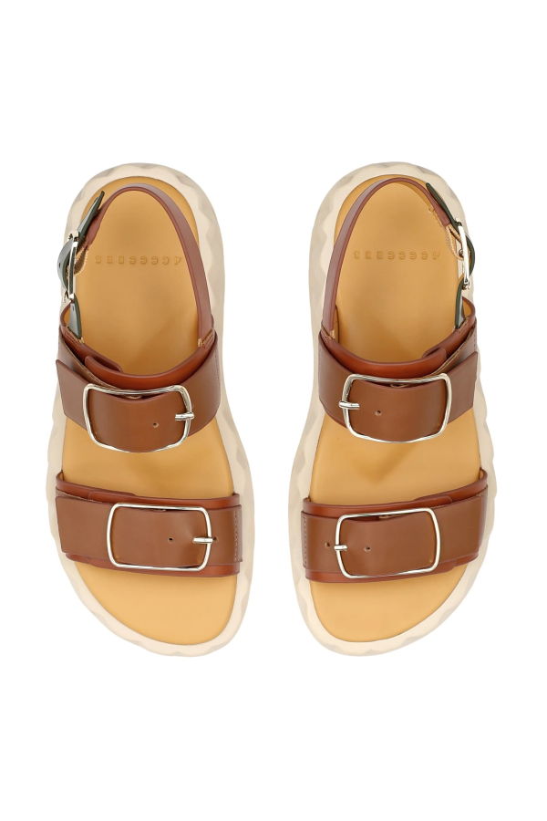 4CCCCEES Jabara Sandy Platform Sandal - Brown
