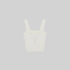 Jonathan Simkhai Madine Tank Top - Ivory - Thumbnail 7