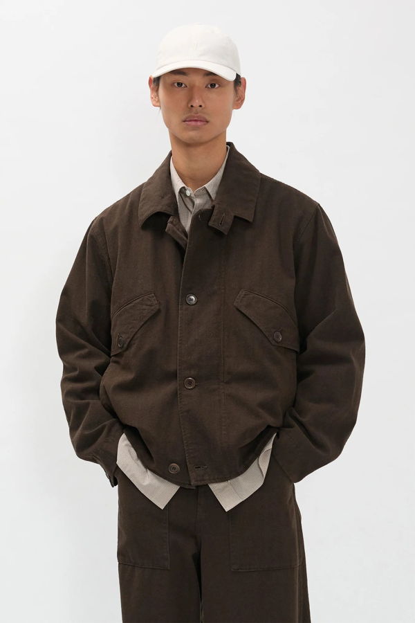 Norse Projects Vandel Herringbone Twill Flight Jacket