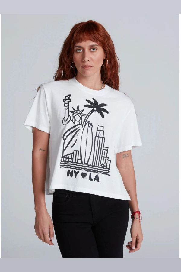 ASKK NY Shrunken Boy Tee - NY LA