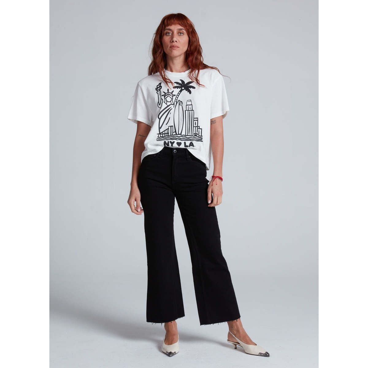 ASKK NY Shrunken Boy Tee - NY LA - Image 2 of 4