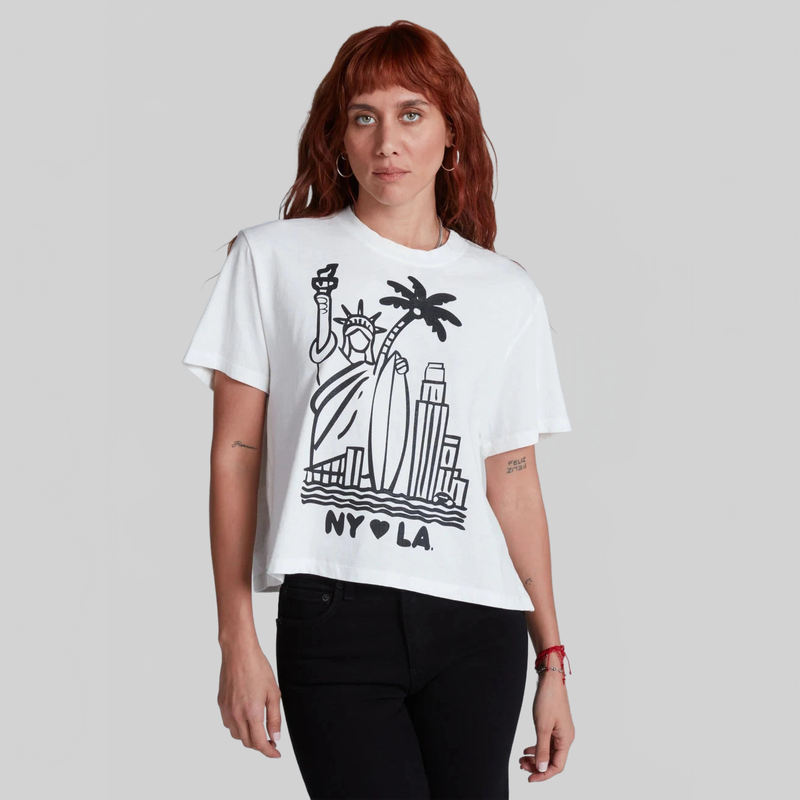 ASKK NY Shrunken Boy Tee - NY LA