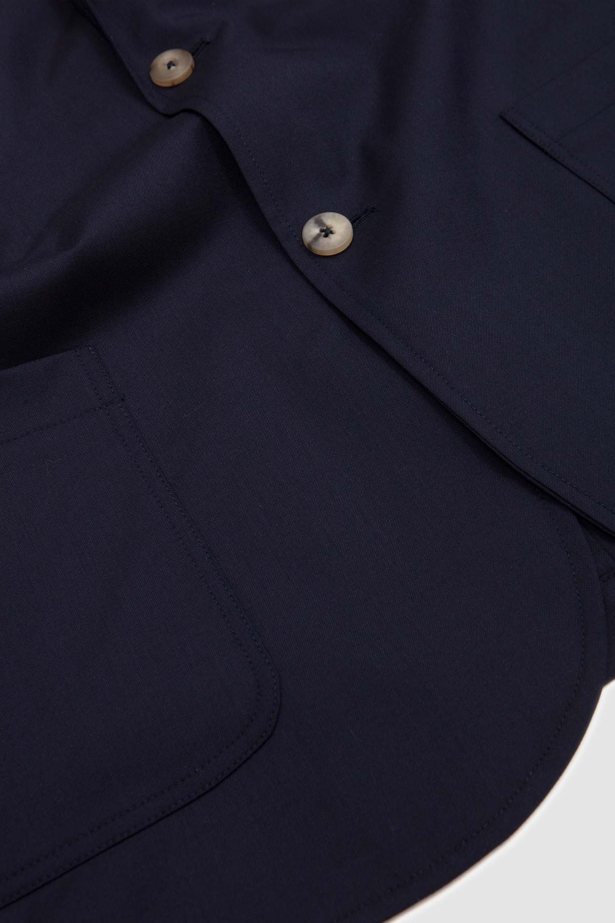 De Bonne Facture Writer's Jacket - Navy - Image 4 of 5