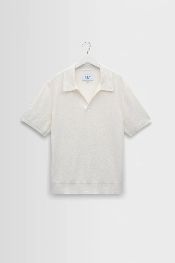 Wax London Siena Boucle Yarn Polo