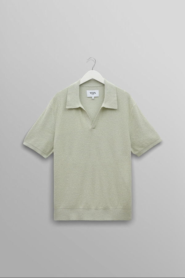 Wax London Siena Boucle Yarn Polo