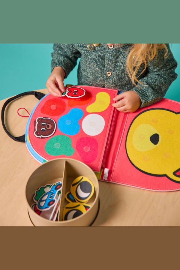 Omy Montessori Play Kit Shapes and Colors Toy - Multicolour