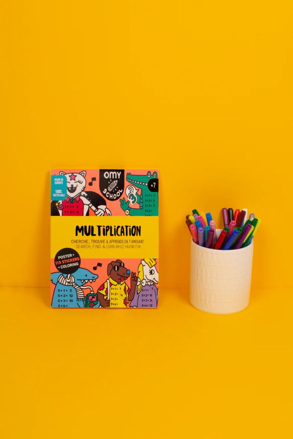 Omy School Multiplication Poster
