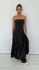 St. Agni Strapless Rouleau Dress - Thumbnail 7