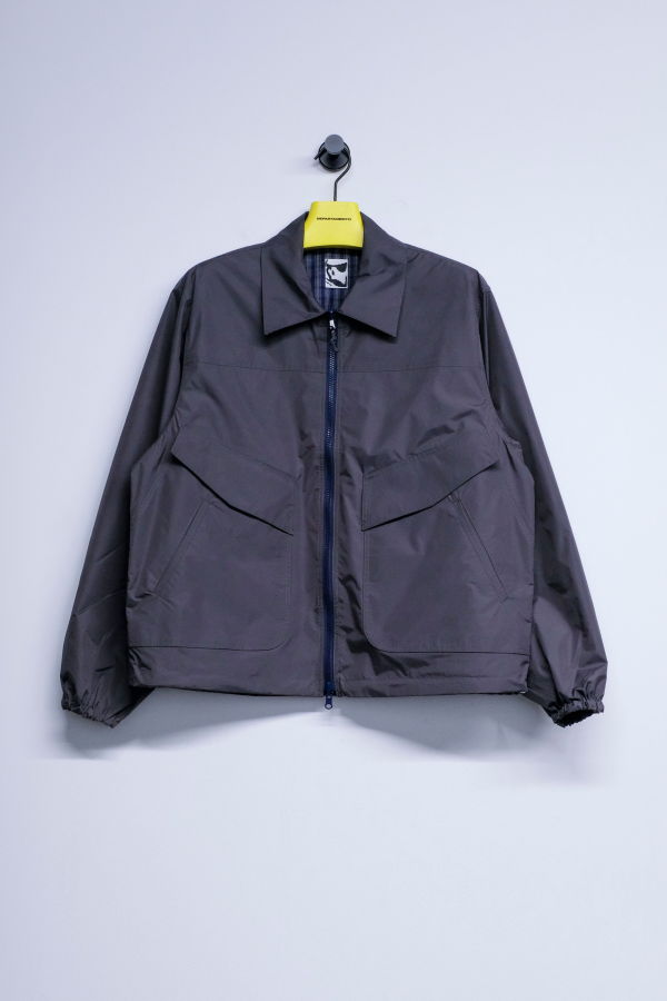 GR10K Asphalt Grey Tecno App Reversible Jacket