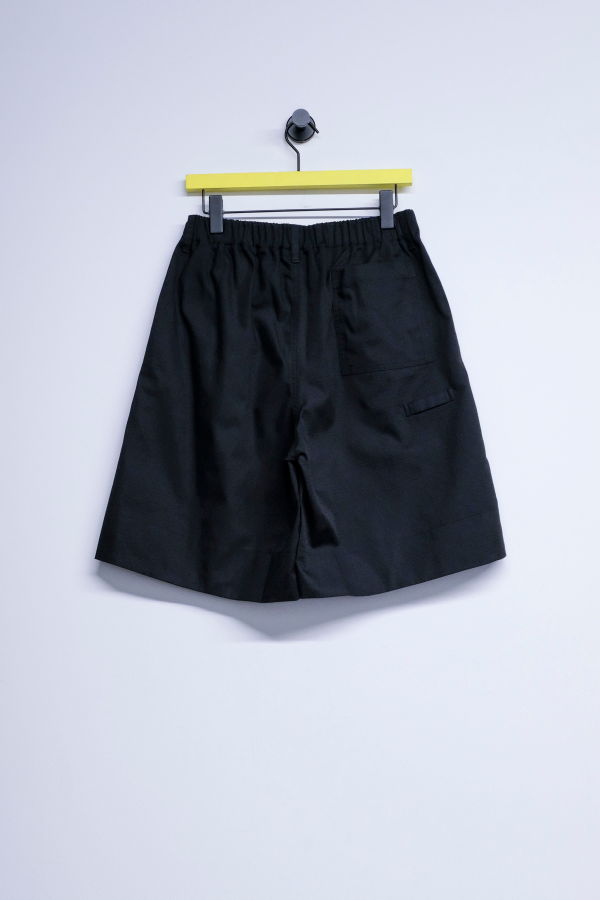 KIDS GR10K Black Piping Ripstop Shorts