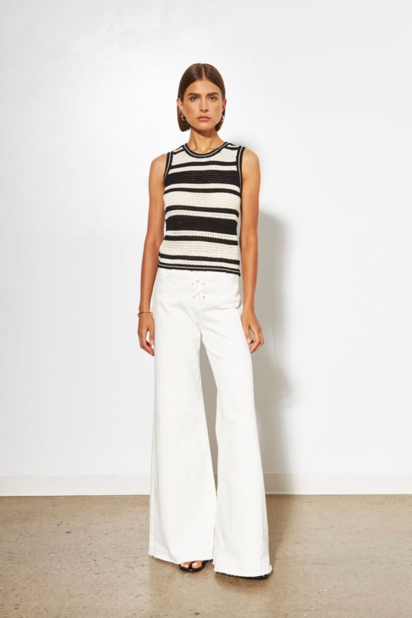 Line the Label Scottie Top