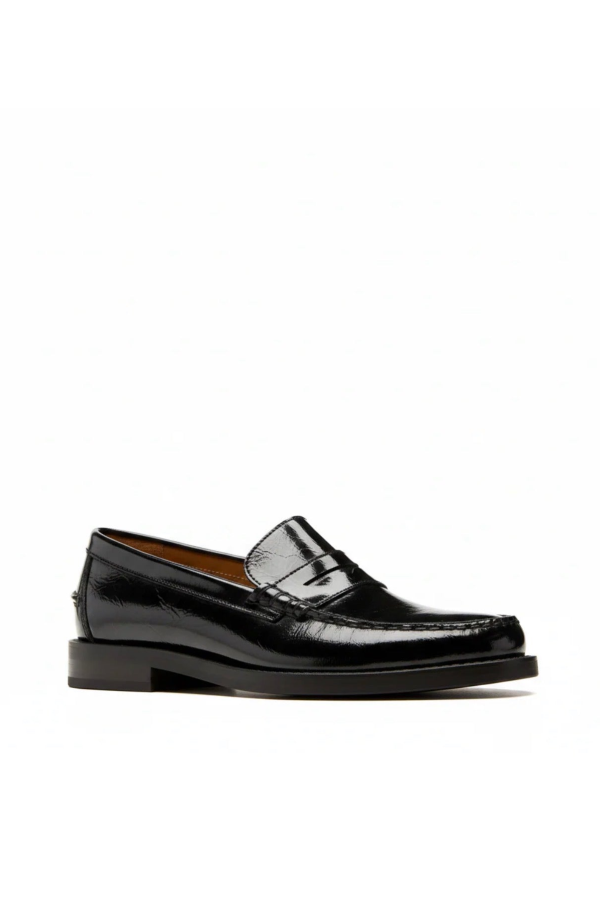 la canadienne Tex Crushed Leather Loafer