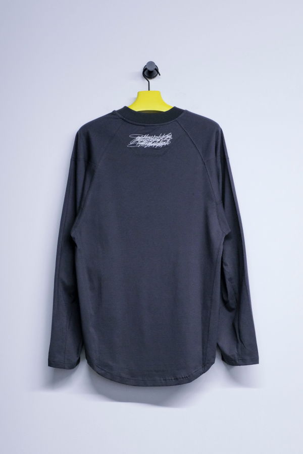 GR10K Dark Soil Grey Pump Longsleeve Top