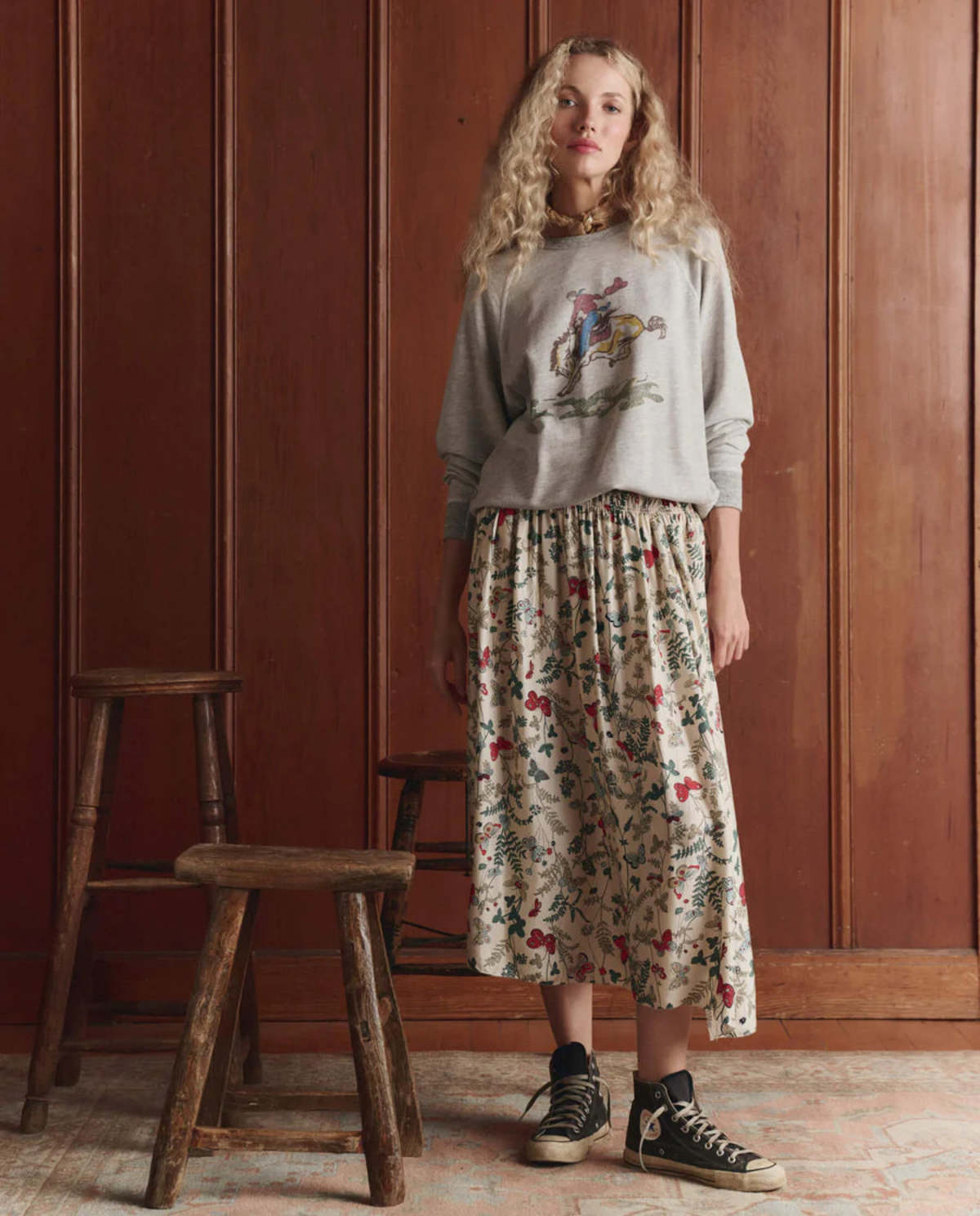 The Great. The Canary Skirt. Floating Butterfly - Image 2 of 5