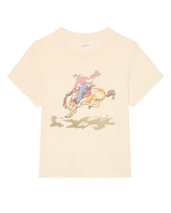 The Great. Little Tee With Rider Graphic Tee