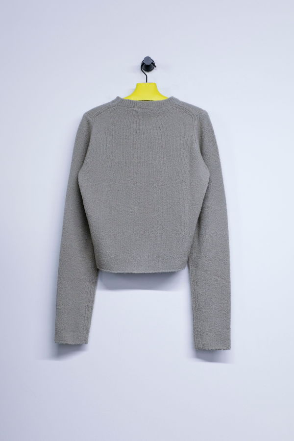 Rier Fog Wool Boucle Roundneck Sweater