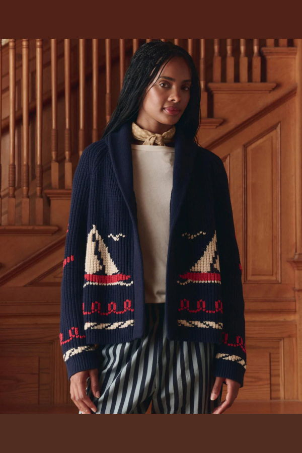 The Great. The Sailboat Lodge Cardigan