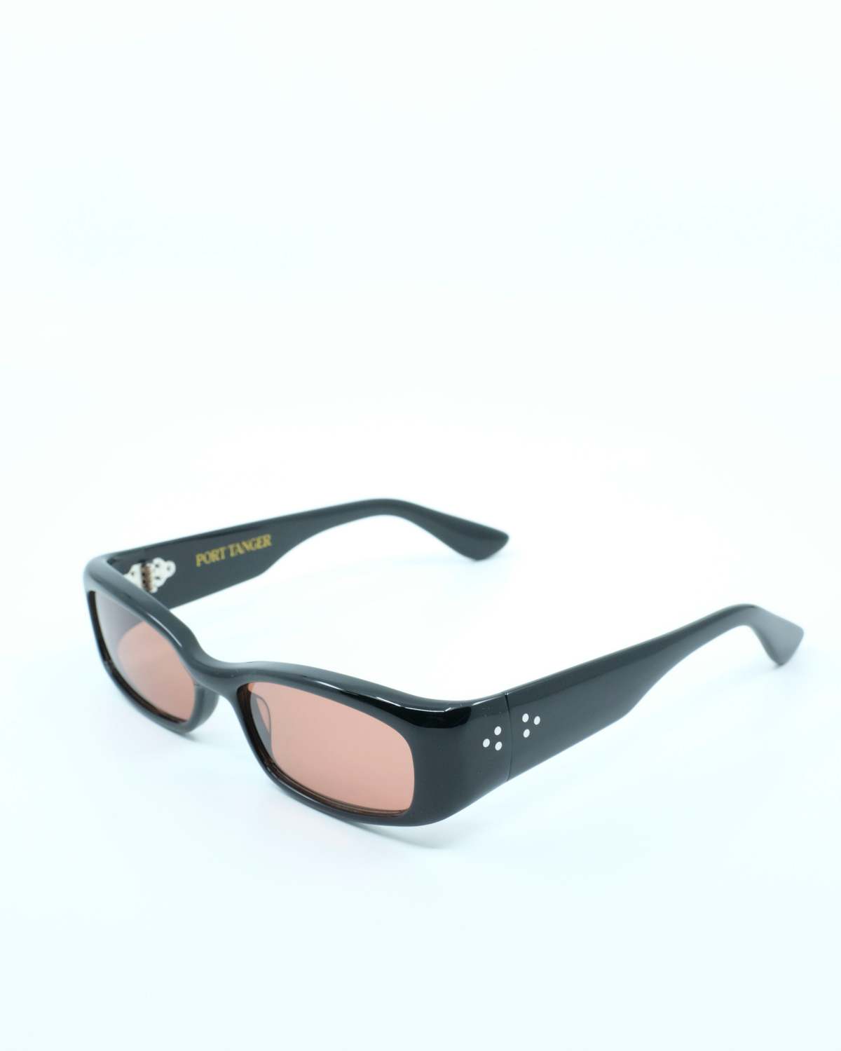 Port Tanger Leila in Black Acetate With Amber Lens Eyewear - Image 2 of 9